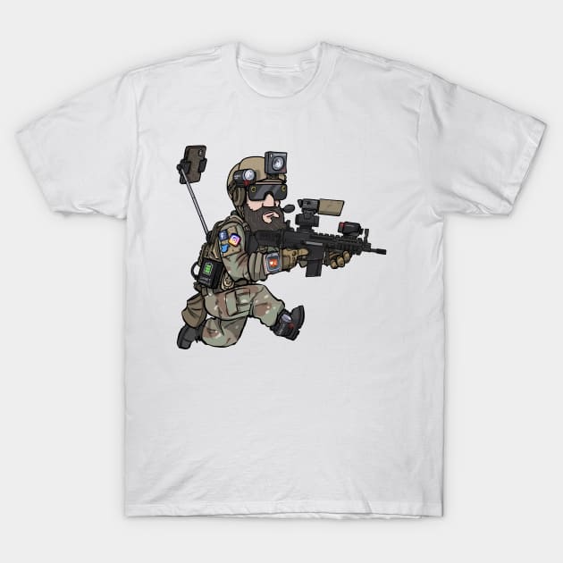 The social airsofter T-Shirt by hiwez